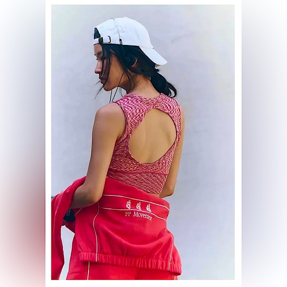 FP Movement by Free People - NWT Swan Song Cami - Winterberry Heather - Picture 2 of 5